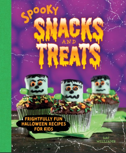 Spooky snacks and treats : frightfully fun Halloween recipes for kids summary image